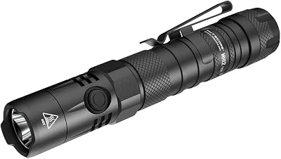 Nitecore MH12 V2 Rechargeable Torch Flashlight with 21700 Battery Black