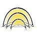 ProSoccer Pop Up Soccer Goal - One Portable Soccer Net With Carry Bag - Net for Toddlers, Kids, Professionals - Soccer Training Equipment for Field, Backyard, Park, Beach - Sizes 2.5', 4' and 6'
