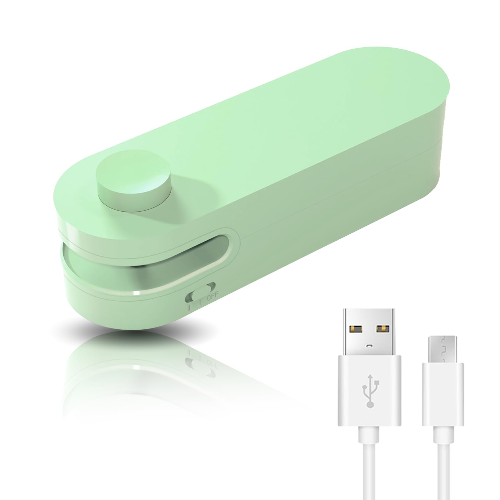 Photo 1 of ???????????? Mini Bag Sealer, 2 in 1 Heat Sealer and Cutter for Snack Chip Plastic Bags, for Food Storage and Freshness