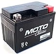 Replacement 12V 3AH Battery for YTX4L-BS, YT4L, YTX4L, YT4L-BS, GTX4L-BS, GT4L-BS, GTX4L, GT4L | 80cca High Performance ES4LBS Battery for Scooter & Battery for ATV | Sealed Motorcycle AGM Battery