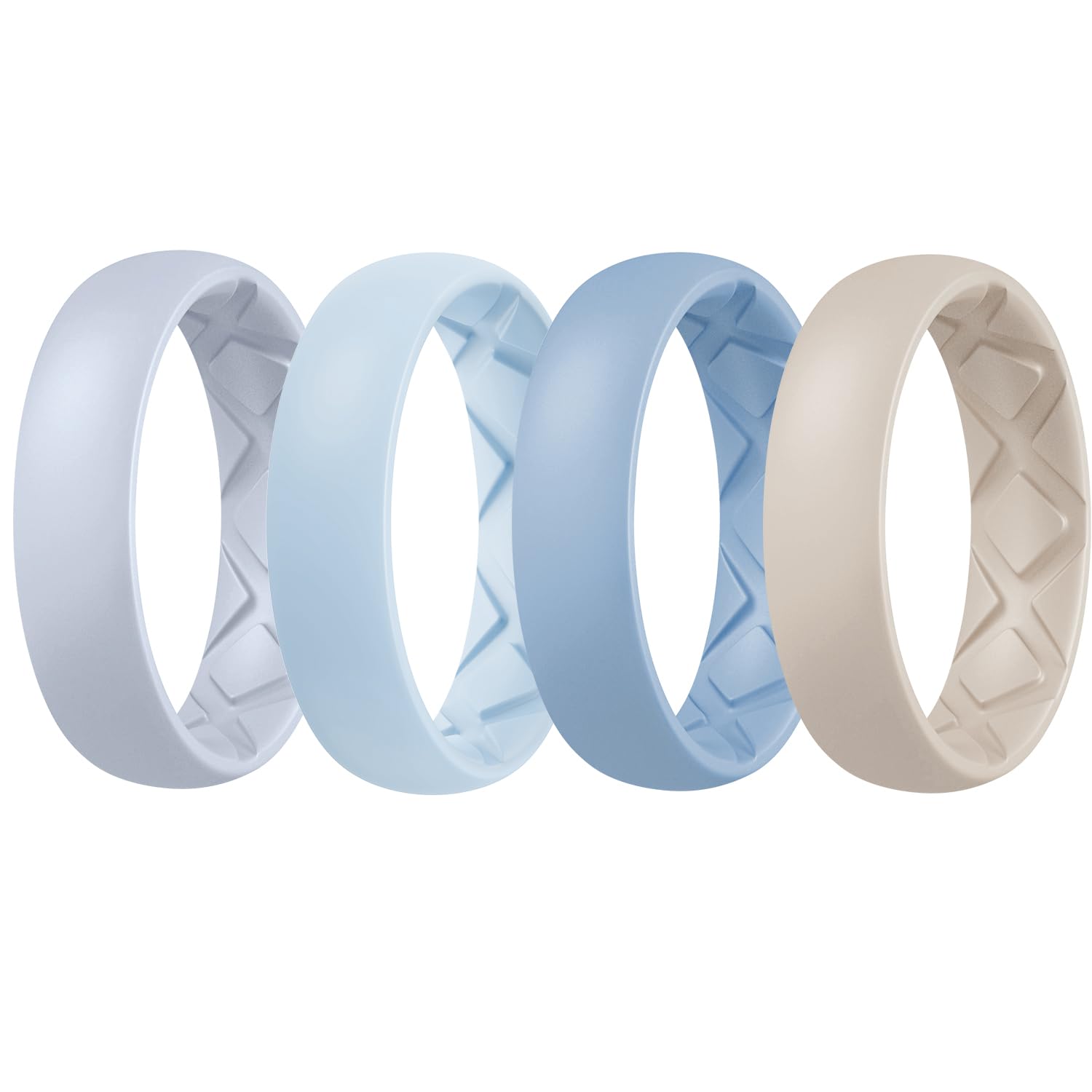 Egnaro Women’s Silicone Engagement Rings, Inner