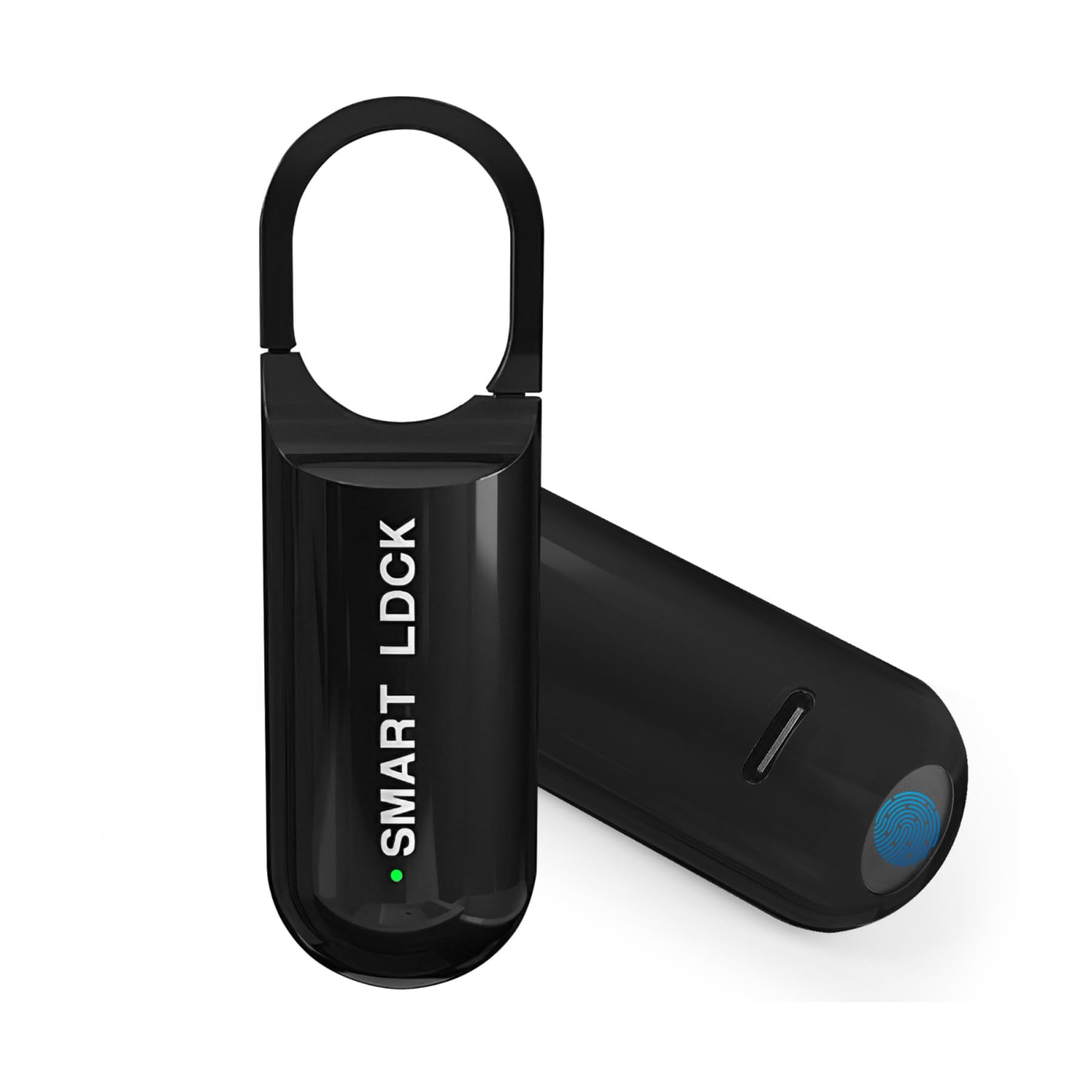 Photo 1 of Decruil Smart Fingerprint Padlock for Locker, Small Rechargeable Fingerprint Lock, Keyless Biometric Thumbprint Padlock for Gym School Locker, Suitcase, Backpack