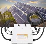 Walfront 500W Micro Solar Grid Tie Inverter MPPT LED Display IP65 Waterproof view 6
