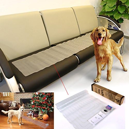 Indoor Pet Training Mat Touch Senstive Electronic Static Shock Pads Scat Mats Keep Your Dog Cat Off Furniture (12"X60")
