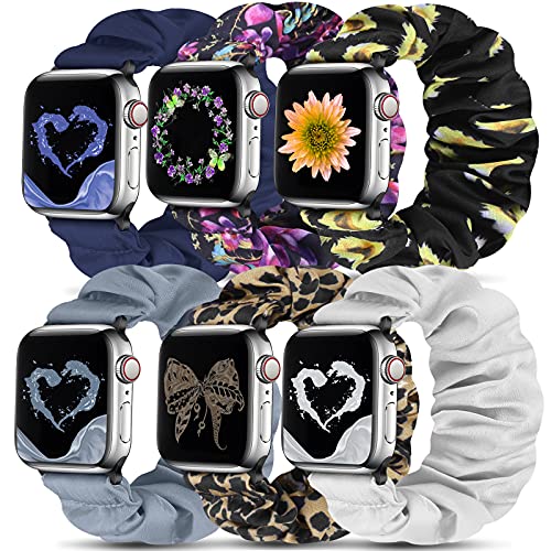 Beatlone Solo Loop Watch Bands Compatible for Scrunchie Apple Watch Band 38mm 40mm 41mm 42mm 44mm 45mm 49mm Soft Stretchy Women Elastic Strap for Apple Watch Series Ultra 2/Ultra/9/8/7/6/SE/5/4/3/2/1