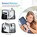Vemingo Family Passport Holder RFID-Blocking Travel Wallet Ticket Holder Document Organizer with Zipper for Women Men, Fits 5 Passports
