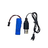 Threeking 3.7V 500mAh 14500 Rechargeable Li-ion