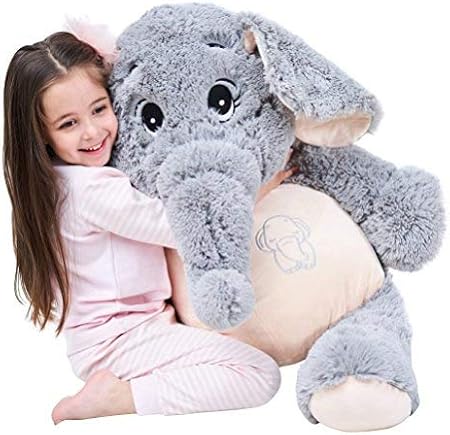 IKASA 39 Giant Elephant Stuffed Animal 