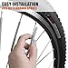 PDTXCLS BV 3M Scotchlite Bicycle Spoke Reflector Bicycle Spoke Clips Bike Reflectors - 36 Pack (Made in Germany)