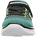 Skechers Kids Flex Advantage Master Mind Sneaker (Little Kid/Big Kid), Black/Teal, 2 M US Little Kid