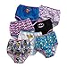 DC Comics Justice League Girls' Superhero Hipstar Underwear 7-Pack