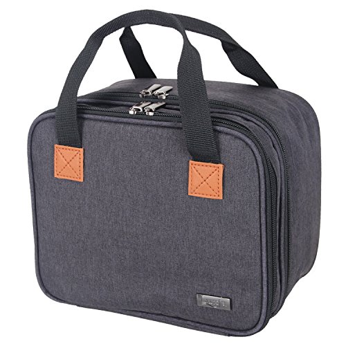 Luxja Carrying Bag for DR.J Mini Projector, Portable Case for Mini Projector and Accessories (Fits Most Major Mini Projectors), Black