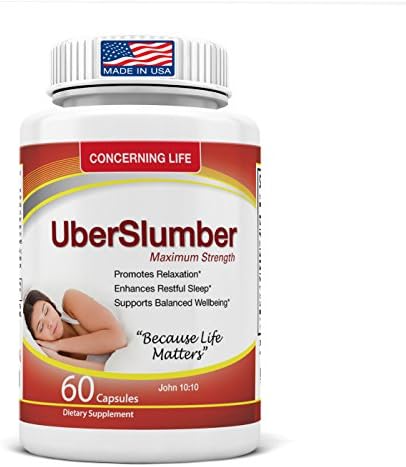 Natural Sleep Aids for Adults - Sleep Aid Pills for A Calm and Restful Sleep - Natural Sleep Aid with Melatonin, Valerian Root, L-Taurine, Skullcap. Beat Insomnia.