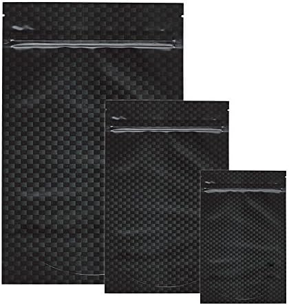 Carbon Fiber Smell Proof Bags by Cannaline (5, Large) by Cannaline