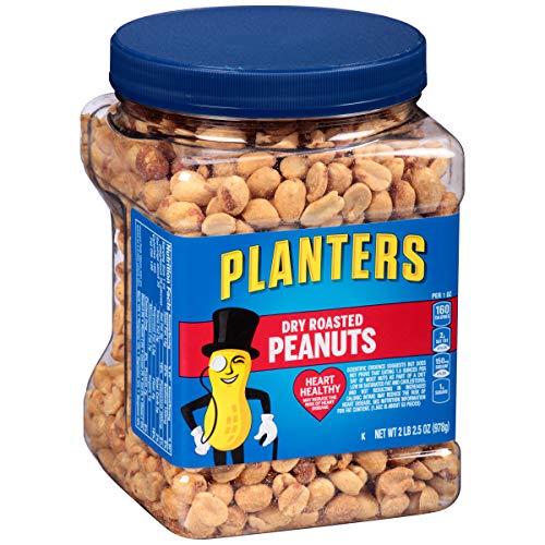 2 Planters+Peanuts+Roasted+Salted+Ounce