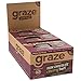 Graze Dark Chocolate Cherry Tart, Sweet Snack Mix with Almond Nuts, Dried Cherries and Belgian Dark Chocolate Buttons, 1.6 Ounce Box, 9 Pack