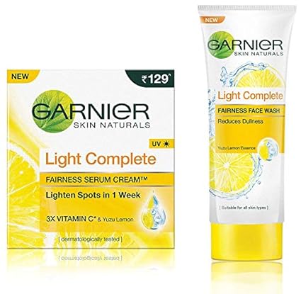 garnier cream face wash
