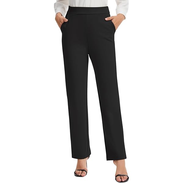 Amazon.com: Lightweight Polyester Dress Pants, 4 Pockets, Black (US,  Numeric, 28, Regular, Regular, Black) : Clothing, Shoes & Jewelry