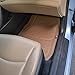 Motor Trend HD FlexTough Rubber Floor Mats for Car Truck SUV & Van - 100% Odorless & Super Heavy Duty (Beige)