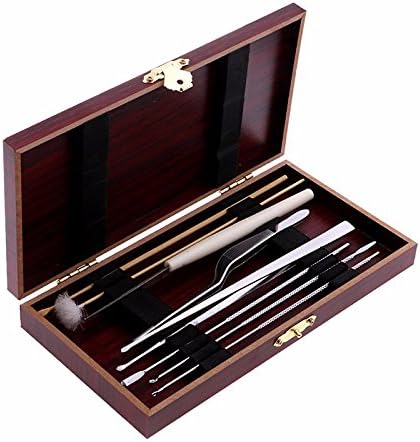 Tuk789 VIP Japanese Style 8Pcs Health Care Tool Ear Pick Cleaning Set Ear Wax Remover Cleaner Curette Kit
