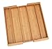 Lipper International 8892 Bamboo Wood Expandable to 22-1/4