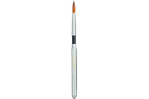 Princeton Aqua Elite, Series 4850, Synthetic Kolinsky Watercolor Paint Brush,Travel Round, 8