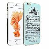 iPhone 7 Case, DURARMOR FlexArmor iPhone 7 Cover Walt Disney Quotes Flexible Bumper ScratchSafe TPU Thin Case Shock Absorbing Protector Cover for iPhone 7 4.7”,Disney Quotes