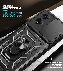 Kainevy for Oppo A18 Phone Case Heavy Duty with