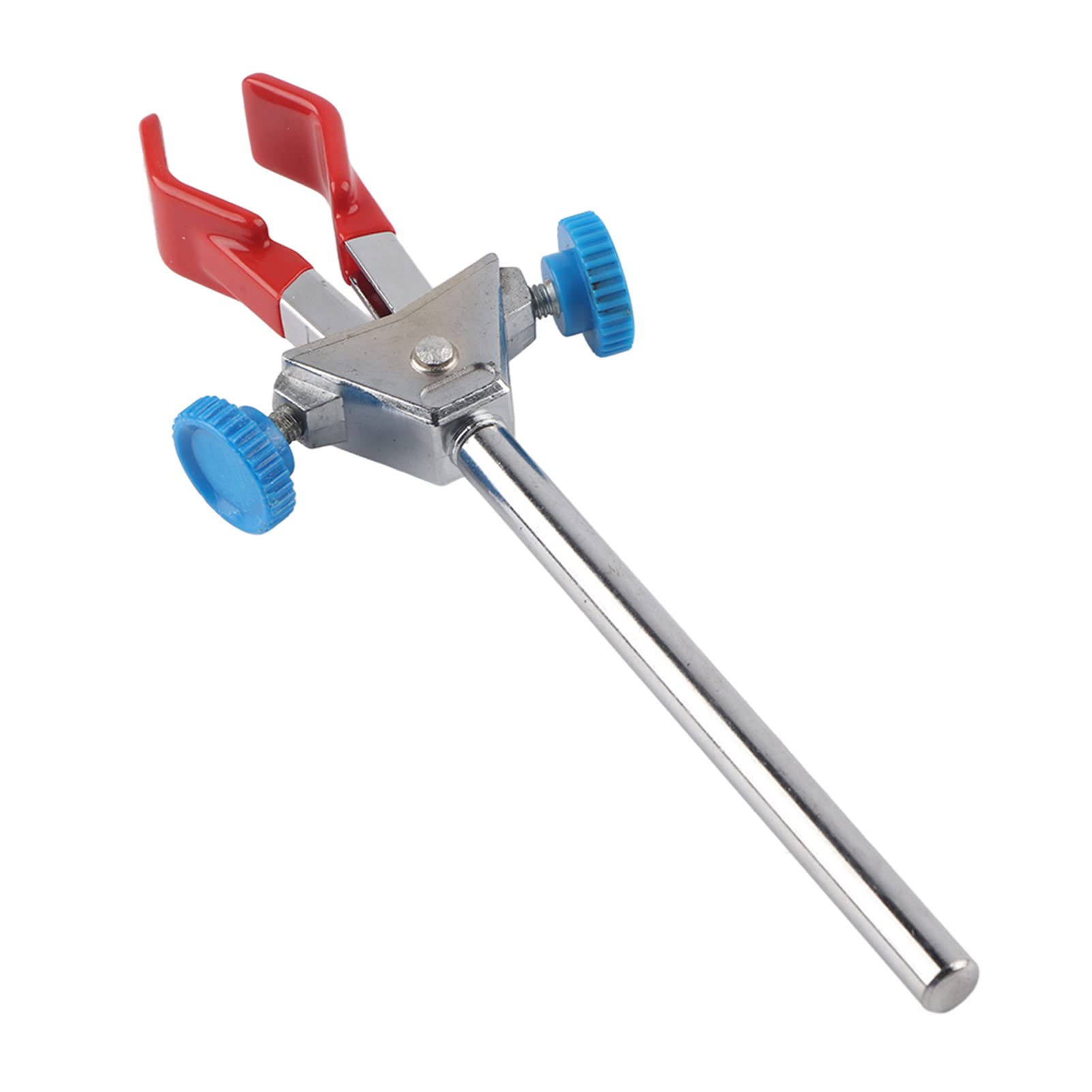 Double Regulator Chemical Flask Clamp Stainless Steel And Plastic Retort Test Tube Holder Lab Instrument