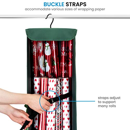 4 Premium+Christmas+Hanging+Organizer+Wrapping