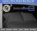 AMERICAN PILLOWCASE 100% Egyptian Cotton Luxury Striped 540 Thread Count 6-Piece Sheet Set with Wrinkle Guard - Queen, Gray