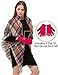 Blanket Scarf for Women Large Tartan Winter Scarves Wrap Shawl Gorgeous