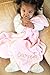 Pink Plush Personalized Baby Blanket