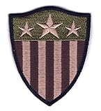 Velcro Multitan Shield Stars Stripes America US Flag Patch by Titan One