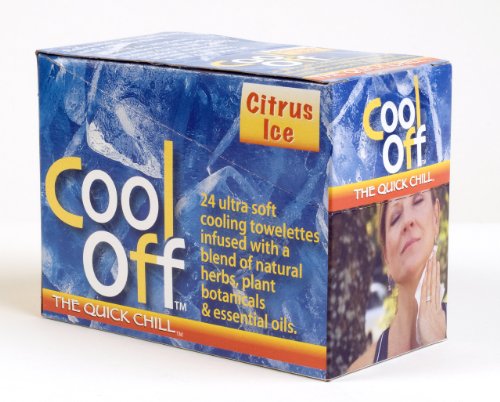 Cool Off Citrus Ice Towelette 0 44 Pound 24 Count Pricepulse