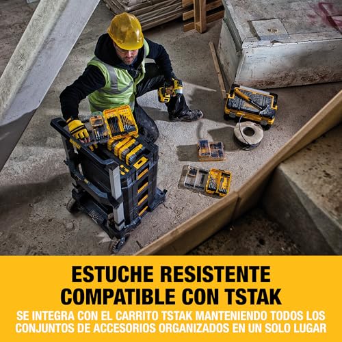 DeWalt DT70742T-QZ - Juego de 33 piezas para atornillar FLEXTORQ