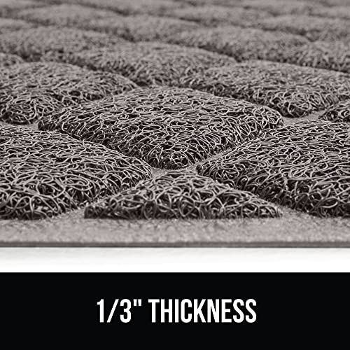 Gorilla Grip Thick Cat Litter Trapping Mat, 24x17, Less Waste, Traps Mess from Box for Cleaner