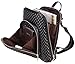 Coolcy New Fashion Women's Genuine Leather Backpack Casual Shoulder Bag (Red)