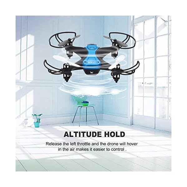 Drohne für Anfänger RC Mini Drohne Dual Akku 16 Minuten Flugzeit Indoor RC Ferngesteuerte Drone 3D Flip Höhenhalten RC Quadrocopter ferngesteuert für Kinder Mädchen Sohn Jungen Spielzeug Geschenk – Bild 8