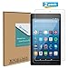 Tempered Glass Screen Protector for Amazon All-New Fire HD 8 Tablet 2017, [2-Pack] Cubevit Fire HD 8 7th Screen Protector Glass, Bubble Free/ 9H/ Scratch Proof Glass Screen for Fire HD 8 2017 Release