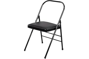 Pilates Yoga Chair, Backless Yoga Chair with Double Beam Design for Balance Handstand Training, Adult Yoga Chair, Iyengar Yog