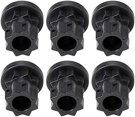 Taidallo 6Pcs Ram Mount Track Mounting Base Track Gear Adapter Kayak Track Mount for Kayak Boat Angler Fishing Rod,Exquisite Workmanship (Color : 6pcs)