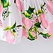 RJXDLT Baby Girls Sling Bowknot Lemon Print Skirt Dress 0-6 Months Pink