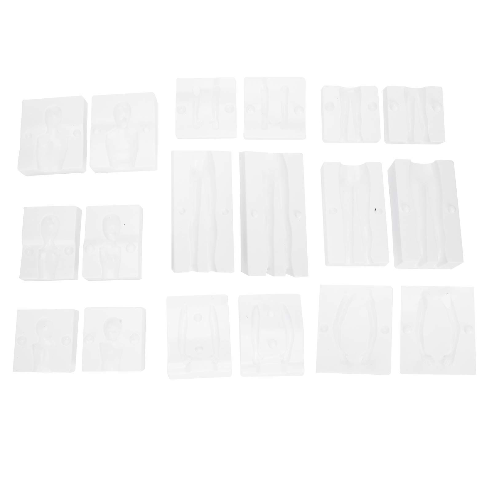 Human Cake Decoration Moulds,Fondant Figures for Cakes,Human Cake Decoration Moulds Fondant Figure Mould Baking Kit for Icing and Cake Decorating Cake Figure Mold Family Set