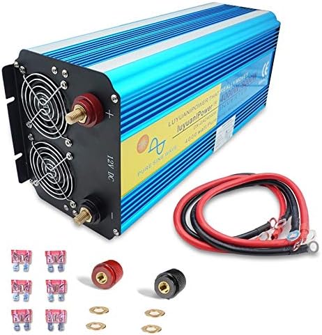 デュアルledディスプレイ8000w純粋な正弦波パワーインバータdc 12v 24vからac 人気 おすすめ 2v 240vへ3 1a 230v Usbデュアルeuソケット