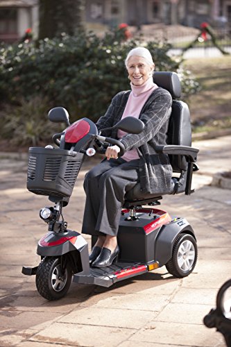Drive Ventura Power Mobility Scooter, 3 Wheel, 18" Captains Seat & FREE Medical Utility Bag Black! - #VENTURA318CS - Thumbnail 6
