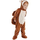 HSCTEK Baby Squirrel Costumes Newborn, Infant & Toddler Boys Girls