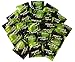 Night Light Glow-in-the-Dark Lubricated Latex Condoms with Silver Pocket/Travel Case-20 Count