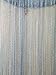 ave split Decorative Door String Curtain Wall Panel Fringe Window Room Blind Divider Tassel Screen Home 100cm200cm (Sky blue18)