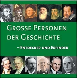 Große Personen Der Geschichte - Entdecker Und Erfinder, 3 Cds : Achim  Höppner: Amazon.de: Bücher